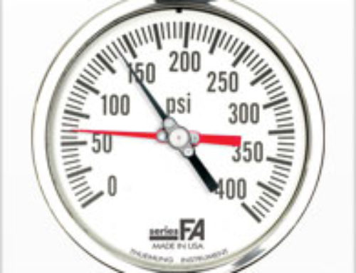 4.5” FA Series Liquid Filled Duplex Gauge