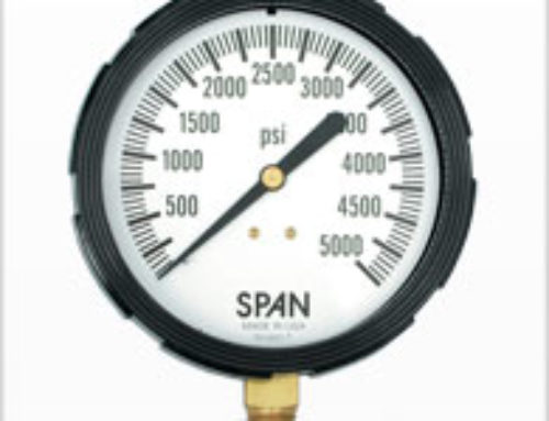 3.5” Span Liquid Filled Pressure Gauge