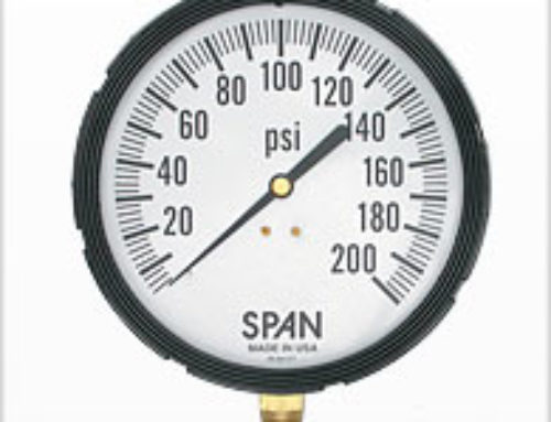 4.5” Span Liquid Filled Pressure Gauge