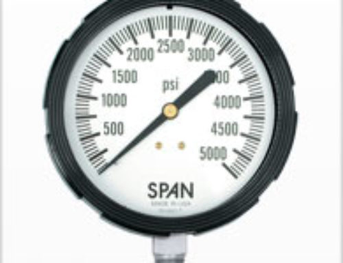 3.5” Span Liquid Filled Pressure Gauge